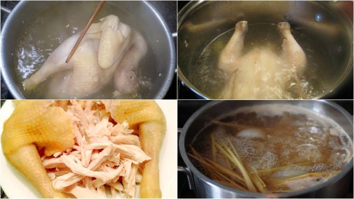 Cách nấu phở gà - làm nước dùng